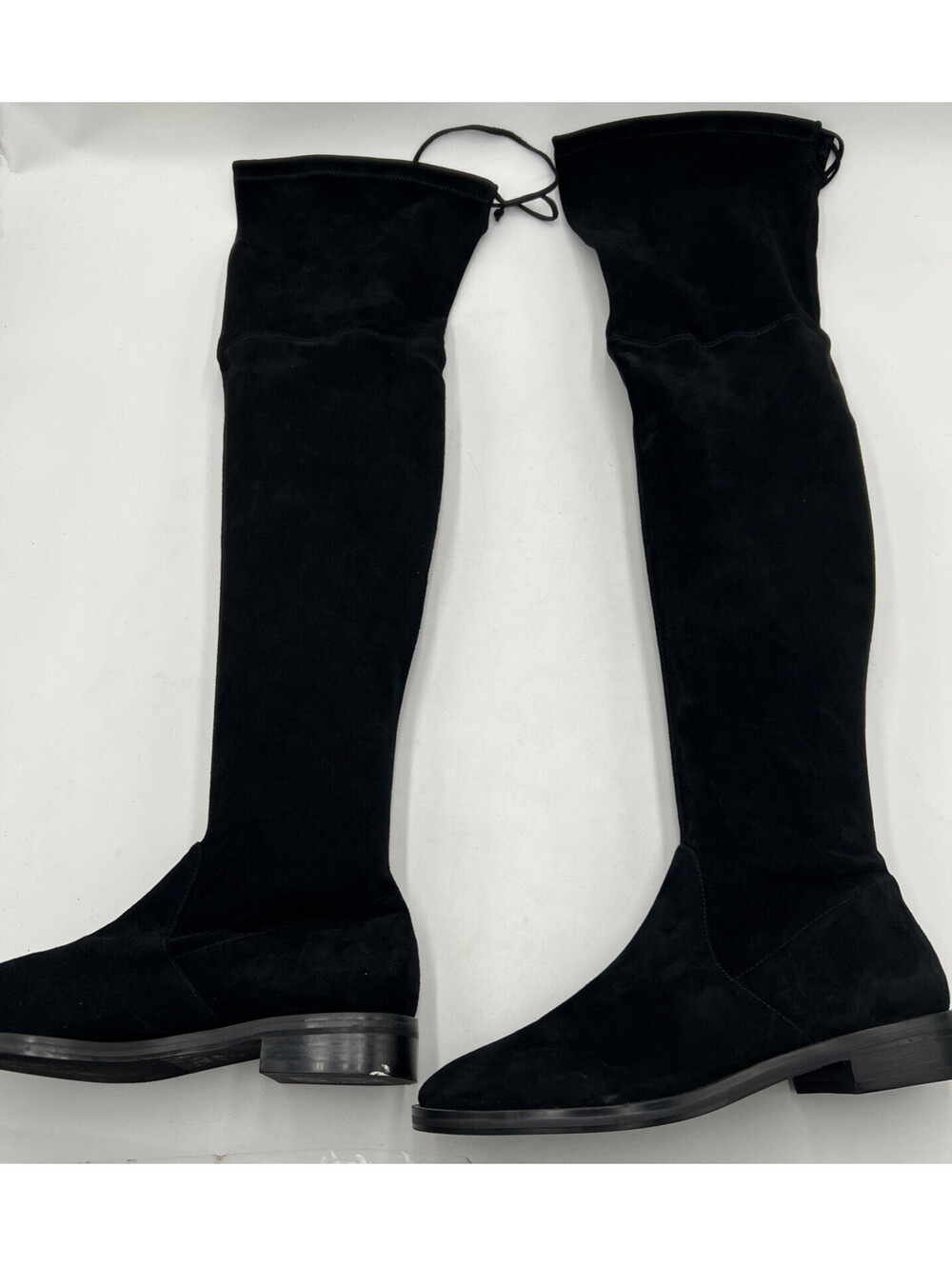 Stuart Weitzman Jocey City Stretch Suede Over-The-Knee Boots Size 8.5B